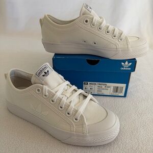 Adidas Nizza Trefoil White
